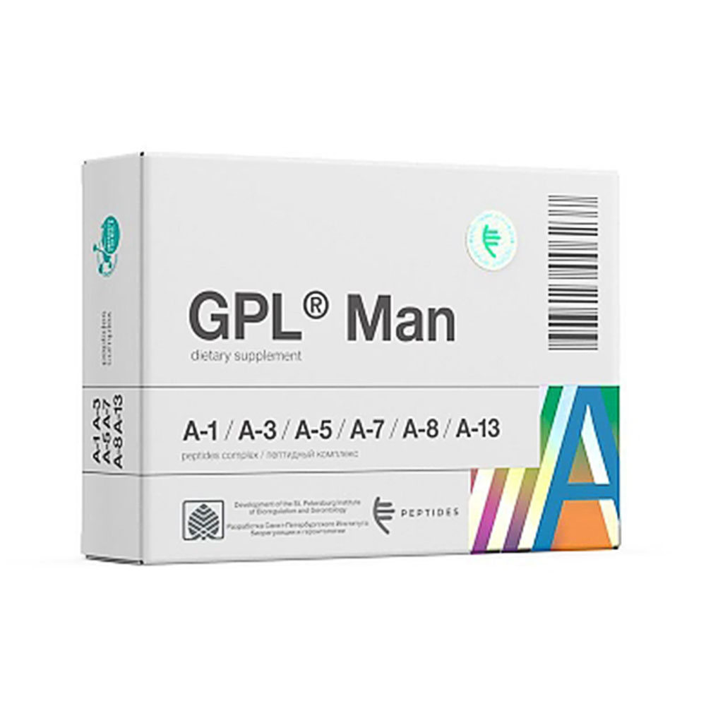 GPL® Man: Инновационный геропротектор для восстановления мужского здоровья