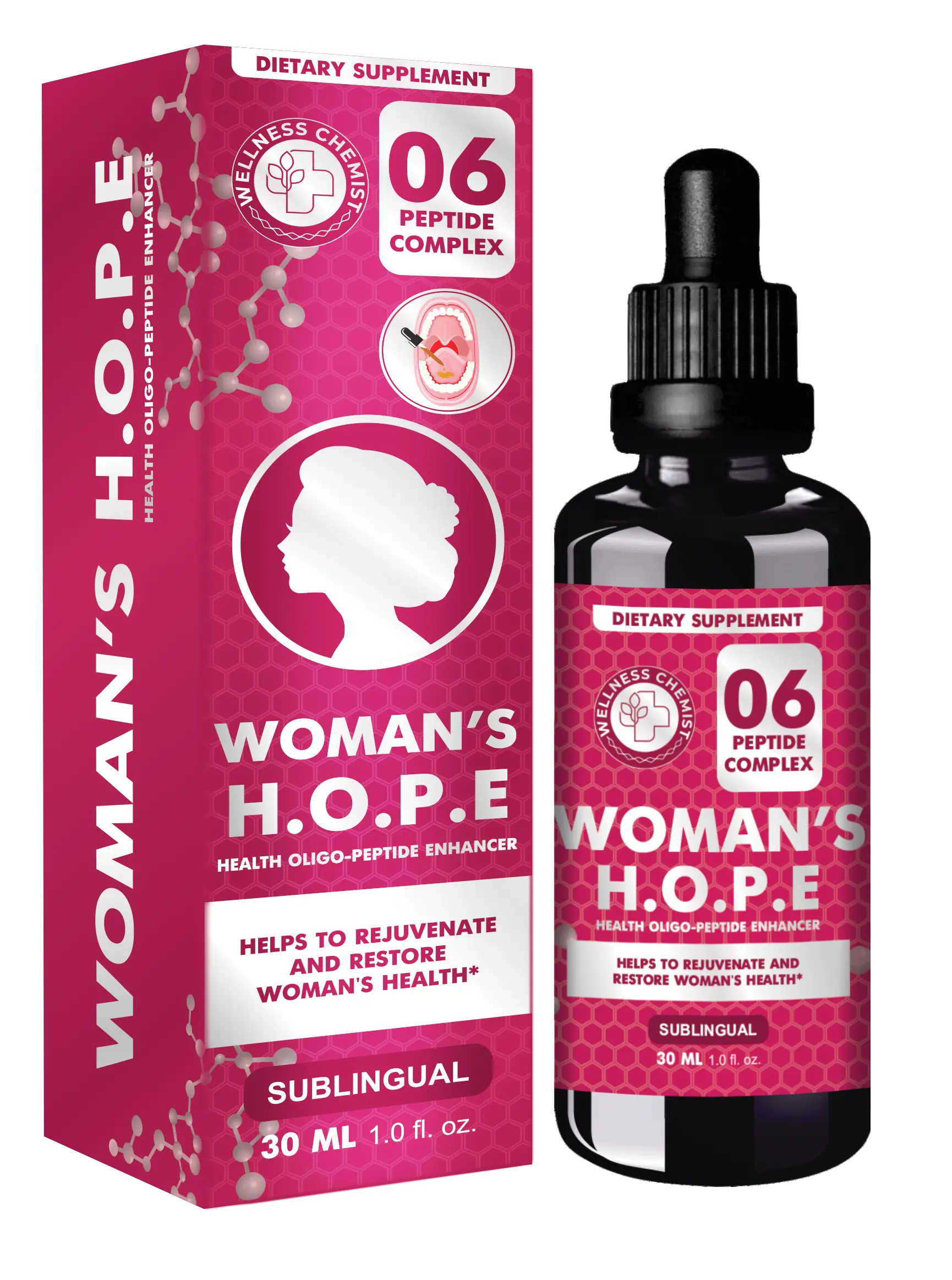 H.O.P.E. Woman’s пептидный комплекс №6 для восстановления женского здоровья