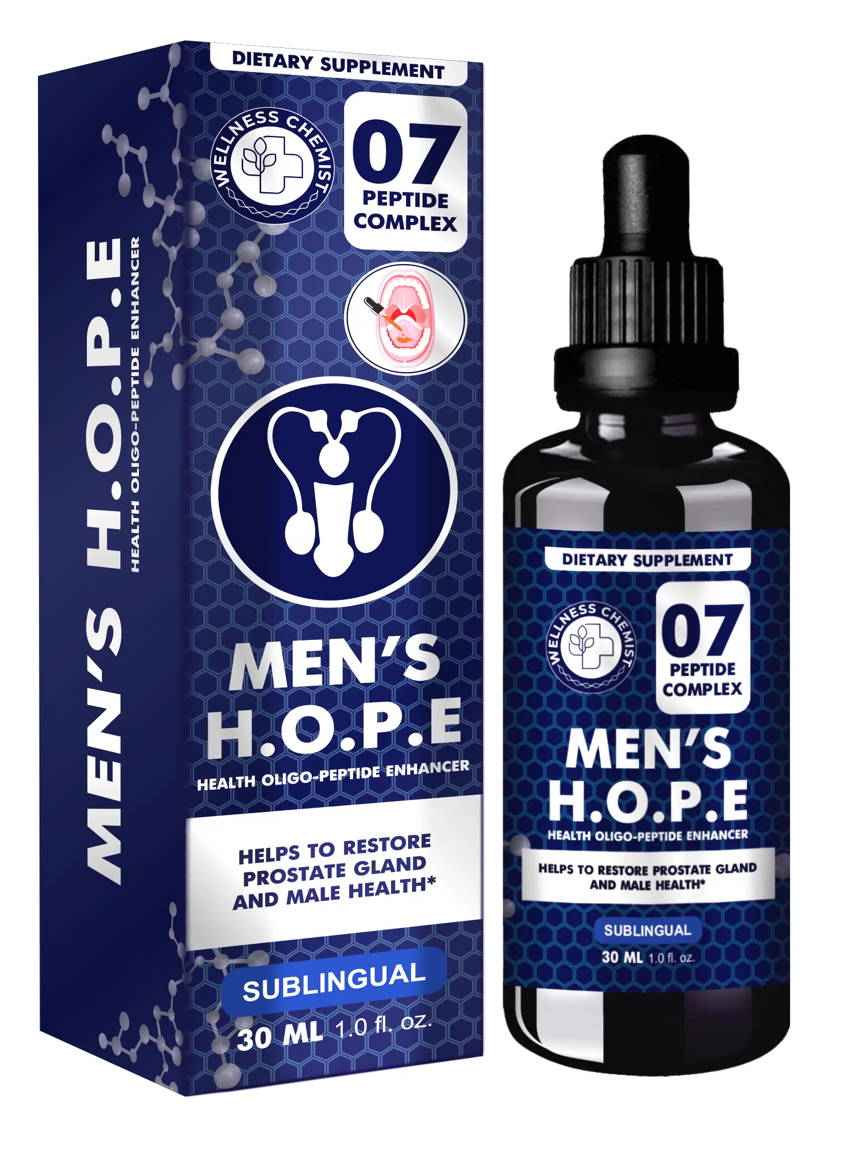 H.O.P.E. Man’s пептидный комплекс №7 для мужского здоровья