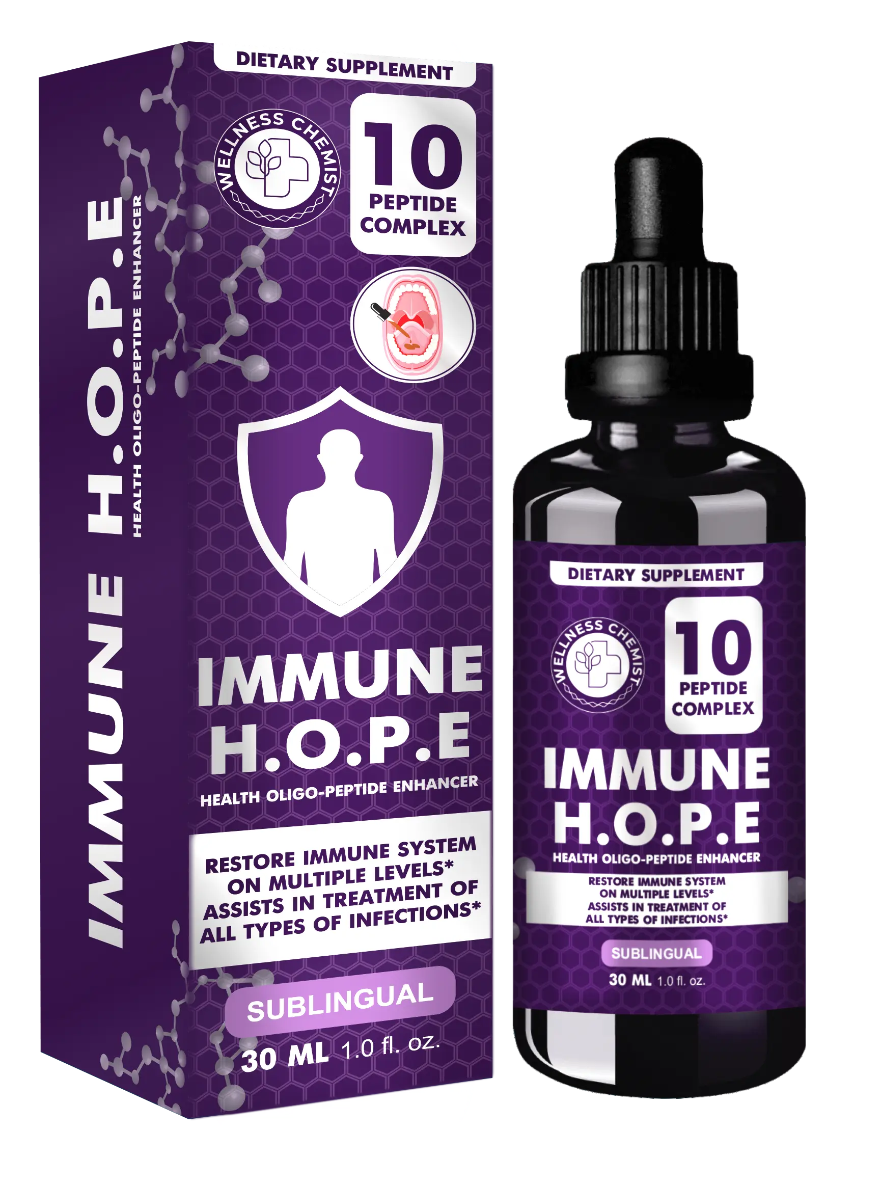H.O.P.E. Immuno пептидный комплекс №10 для иммуной системы