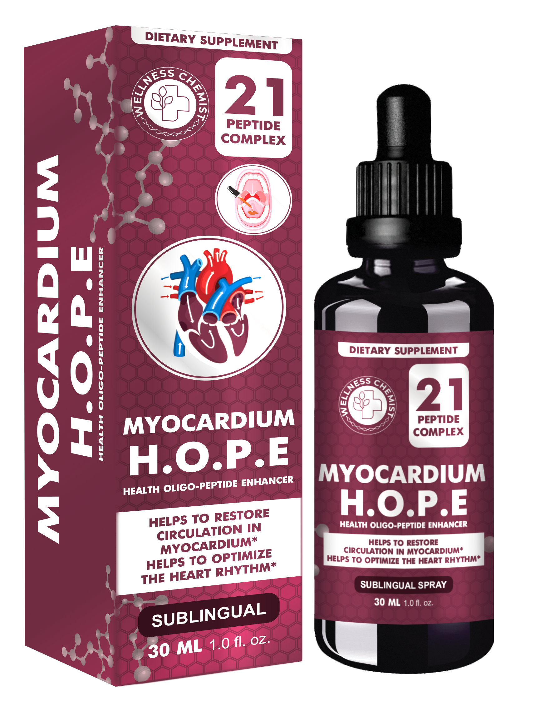 H.O.P.E. Myocardium пептидный комплекс №21 для миокарда